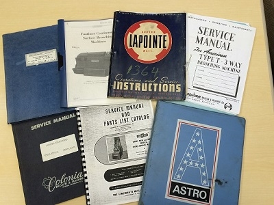 Broaching Machine Service Manuals