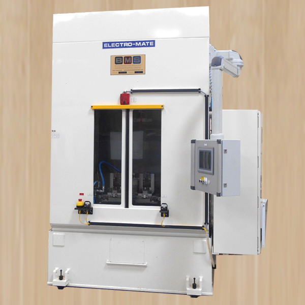 This is an image of a new broaching machine